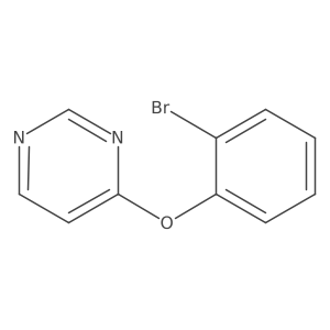 4-(2-Bromo-phenoxy)-pyrimidine Structure