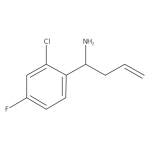 (R)-1-(2-Chloro-4-fluorophenyl)but-3-en-1-amine Structure