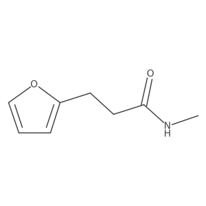 N-methyl-3-(furan-2-yl)propanamide Structure