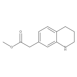 Methyl 2-(1,2,3,4-tetrahydroquinolin-7-yl)acetate Structure