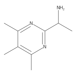 1-(Trimethylpyrimidin-2-yl)ethan-1-amine Structure