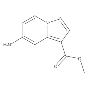 Methyl 5-aminopyrazolo[1,5-a]pyridine-3-carboxylate Structure