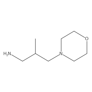 2-Methyl-3-(morpholin-4-yl)propan-1-amine Structure