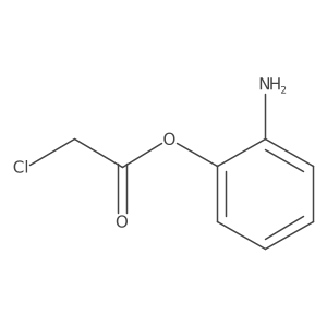 Acetic acid, 2-chloro-, 2-aminophenyl ester Structure