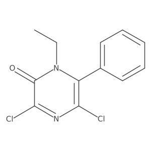 3,5-Dichloro-1-ethyl-6-phenylpyrazin-2(1H)-one Structure