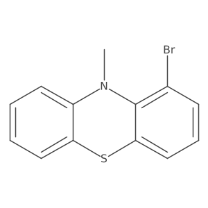 1-Bromo-10-methyl-10H-phenothiazine Structure