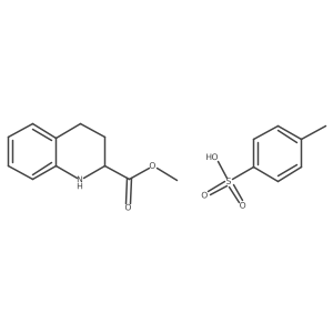 Methyl (S)-1,2,3,4-tetrahydroquinoline-2-carboxylate 4-methylbenzenesulfonate结构式