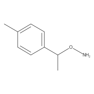 O-[1-(4-methylphenyl)ethyl]hydroxylamine结构式