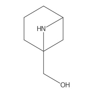 6-Azabicyclo[3.1.1]heptan-1-ylmethanol结构式