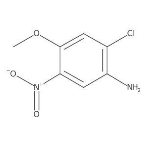 2-Chloro-4-methoxy-5-nitroaniline Structure
