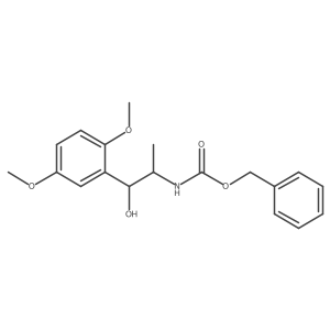 benzyl N-[1-(2,5-dimethoxyphenyl)-1-hydroxypropan-2-yl]carbamate Structure