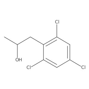 (2S)-1-(2,4,6-trichlorophenyl)propan-2-ol Structure