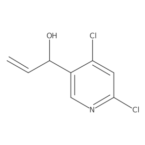 1-(4,6-Dichloropyridin-3-yl)prop-2-en-1-ol Structure
