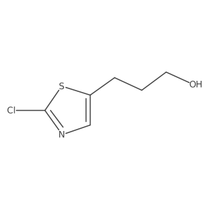 3-(2-Chlorothiazol-5-yl)propan-1-ol Structure
