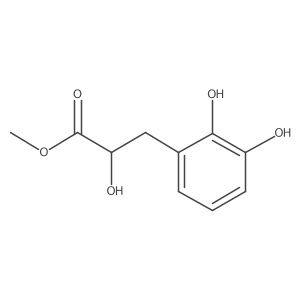 Methyl 3-(2,3-dihydroxyphenyl)-2-hydroxypropanoate结构式