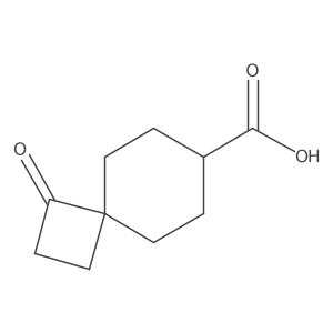 1-Oxospiro[3.5]nonane-7-carboxylic acid结构式