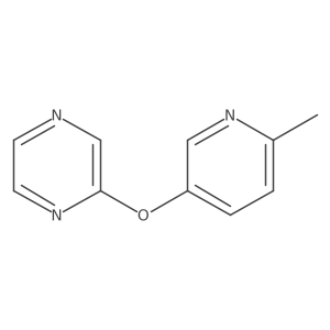 2-[(6-Methylpyridin-3-yl)oxy]pyrazine结构式