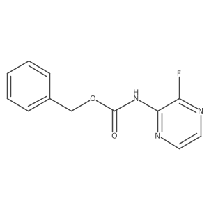 benzyl N-(3-fluoropyrazin-2-yl)carbamate Structure