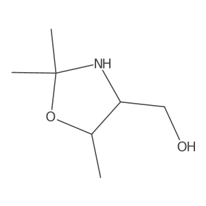 (2,2,5-Trimethyl-1,3-oxazolidin-4-yl)methanol结构式