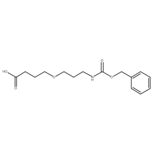 4-(3-{[(Benzyloxy)carbonyl]amino}propoxy)butanoic acid Structure