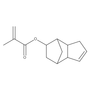 3a,4,5,6,7,7a-Hexahydro-4,7-methano-1H-inden-6-yl 2-methyl-2-propenoate结构式