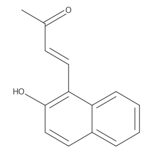 4-(2-Hydroxynaphthalen-1-yl)but-3-en-2-one Structure