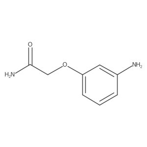 2-(3-Aminophenoxy)acetamide Structure