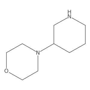 4-(3-Piperidyl)morpholine结构式