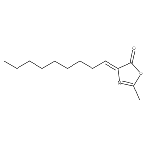 (4Z)-2-Methyl-4-nonylidene-5(4H)-oxazolone结构式