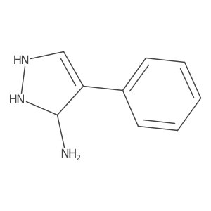 4-Phenyl-2,3-dihydro-1H-pyrazol-3-amine Structure