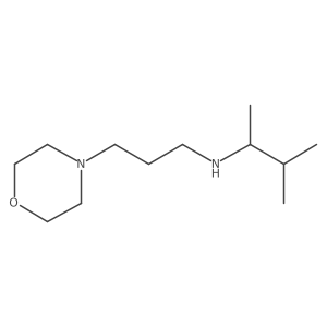 (3-Methylbutan-2-yl)[3-(morpholin-4-yl)propyl]amine结构式