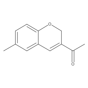 1-(6-Methyl-2H-chromen-3-YL)ethan-1-one Structure