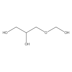 3-(Hydroxymethoxy)propane-1,2-diol Structure