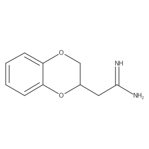 2,3-Dihydro-1,4-benzodioxin-2-ethanimidamide Structure