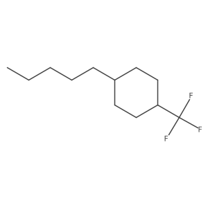 trans-1-n-Pentyl-4-(trifluoromethyl)cyclohexane结构式