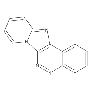 Pyrido[2',1':2,3]imidazo[4,5-c]cinnoline Structure