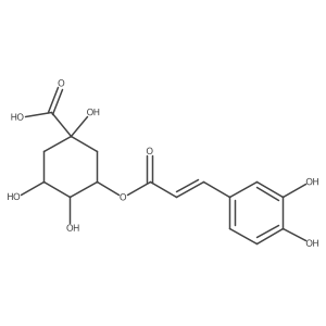 Chlorogenic Acid-13C6 Structure