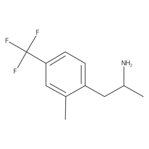 (2R)-1-[2-methyl-4-(trifluoromethyl)phenyl]propan-2-amine结构式