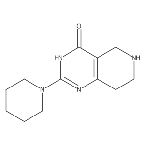 2-(Piperidin-1-yl)-5,6,7,8-tetrahydropyrido[4,3-d]pyrimidin-4(3H)-one Structure