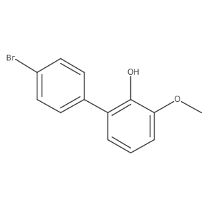 4'-Bromo-3-methoxy-[1,1'-biphenyl]-2-ol结构式