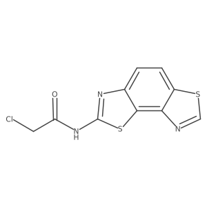 N-(benzo[1,2-d:3,4-d']bis(thiazole)-2-yl)-2-chloroacetamide Structure