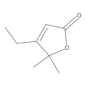 3-Ethyl-4-methyl-2-penten-4-olide结构式