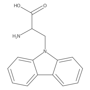 (S)-2-Amino-3-(9H-carbazol-9-yl)propanoic acid结构式