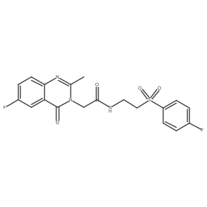 C19H17F2N3O4S结构式