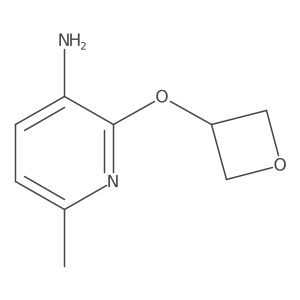 6-Methyl-2-(oxetan-3-yloxy)pyridin-3-amine Structure
