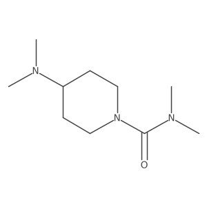 4-(dimethylamino)-N,N-dimethylpiperidine-1-carboxamide Structure