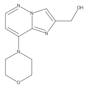 (8-Morpholinoimidazo[1,2-b]pyridazin-2-yl)methanol Structure