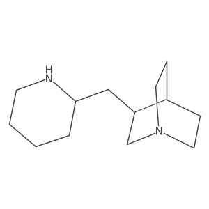 3-[(Piperidin-2-yl)methyl]-1-azabicyclo[2.2.2]octane Structure