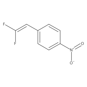 beta,beta-Difluoro-4-nitrostyrene结构式