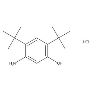 5-Amino-2,4-ditert-butylphenol HCL结构式